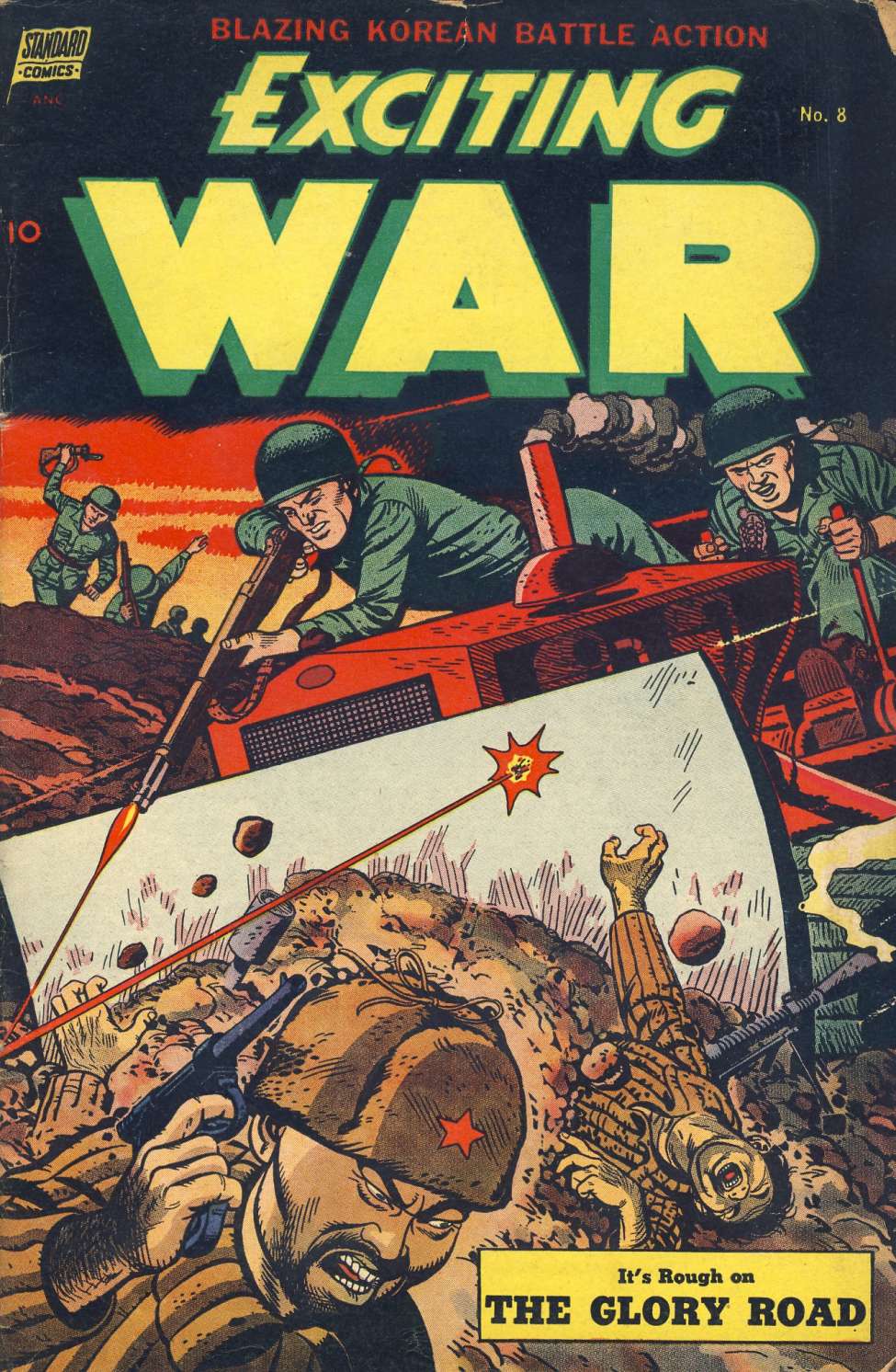 Book Cover For Exciting War 8