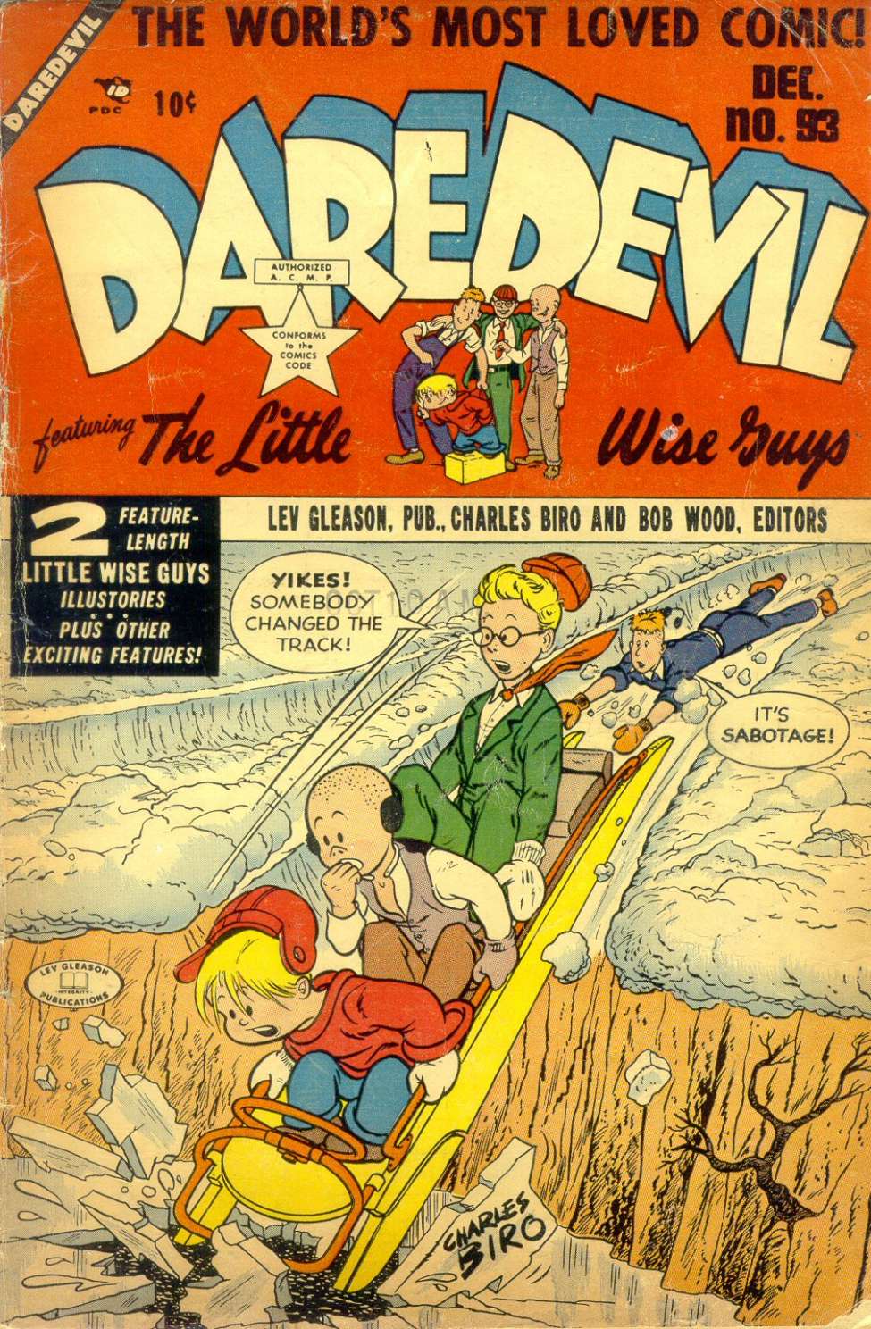 Book Cover For Daredevil Comics 93