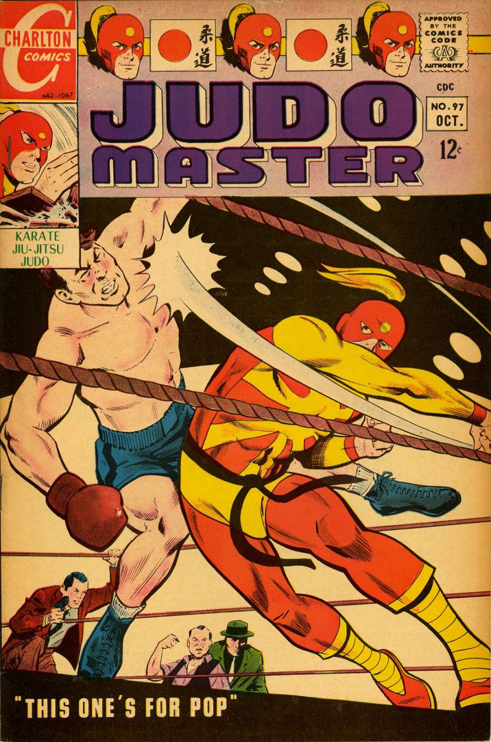 Comic Book Cover For Judomaster 97