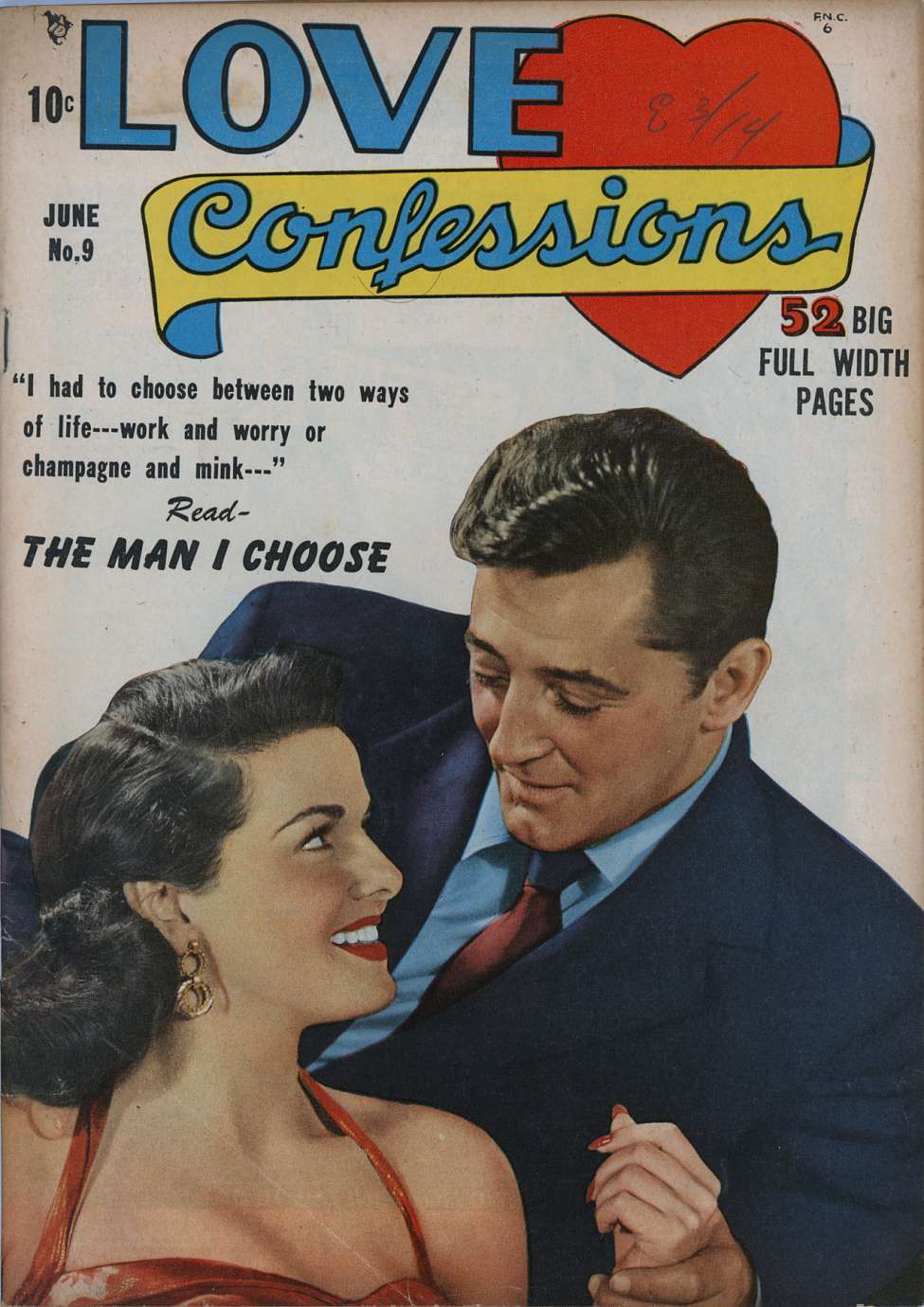 Book Cover For Love Confessions 9