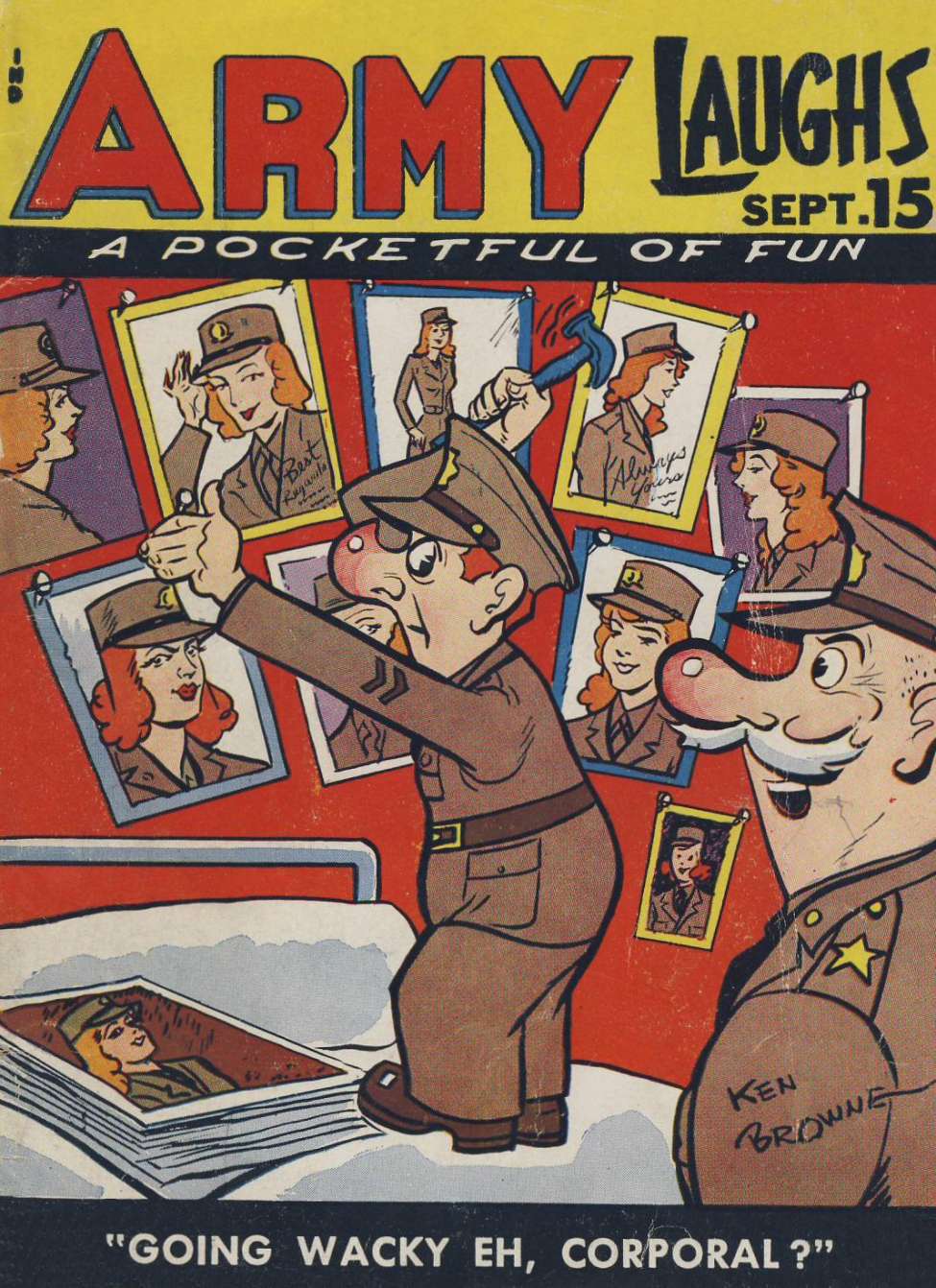 Book Cover For Army Laughs v4 6