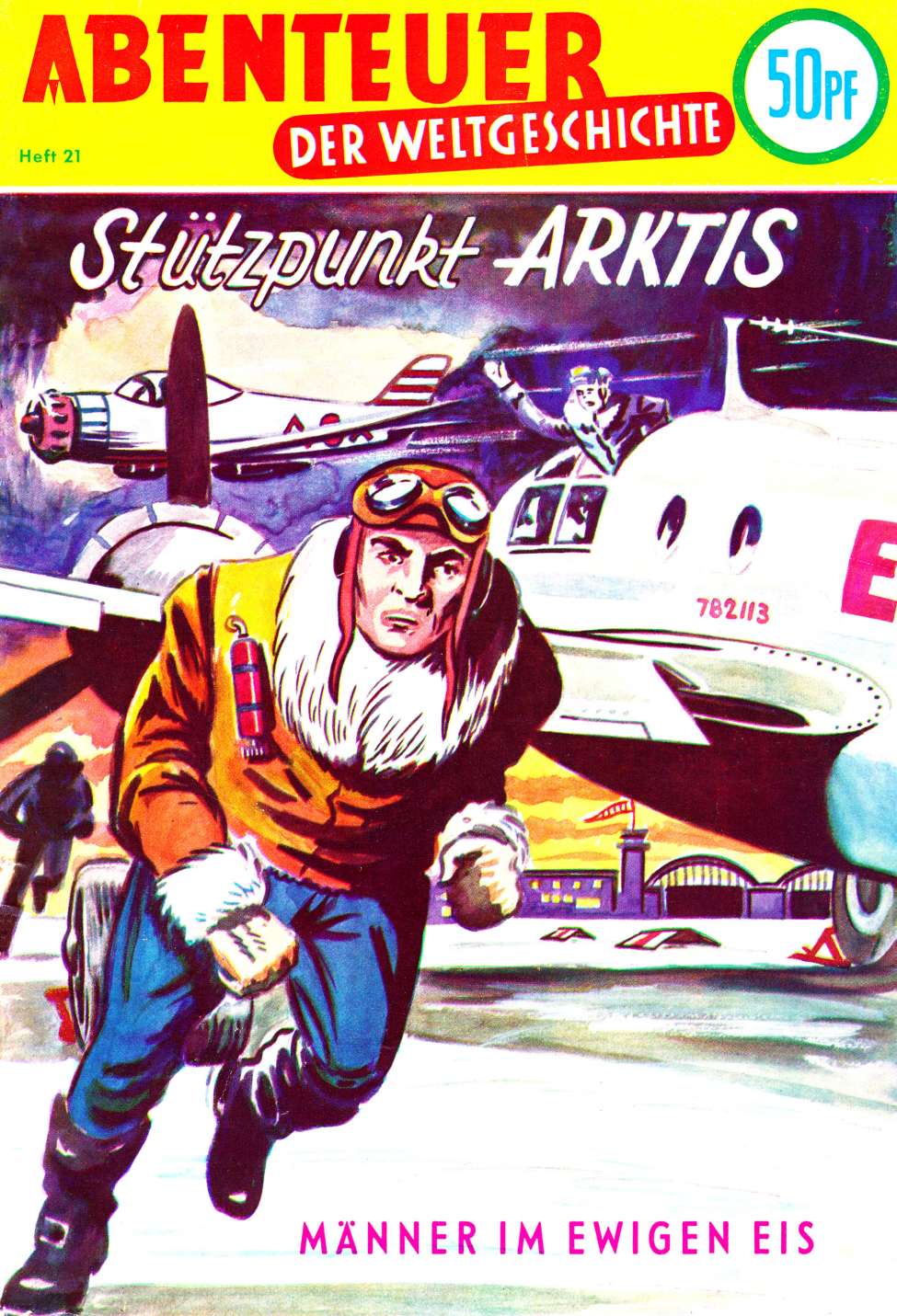 Comic Book Cover For Abenteuer der Weltgeschichte 21 - Stuetzpunkt Arktis