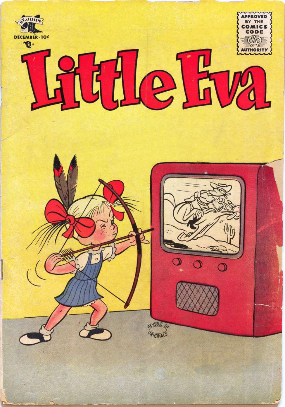Comic Book Cover For Little Eva 21