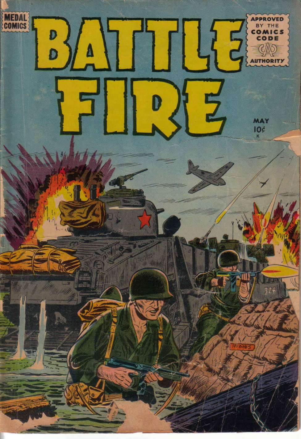 Comic Book Cover For Battle Fire 6
