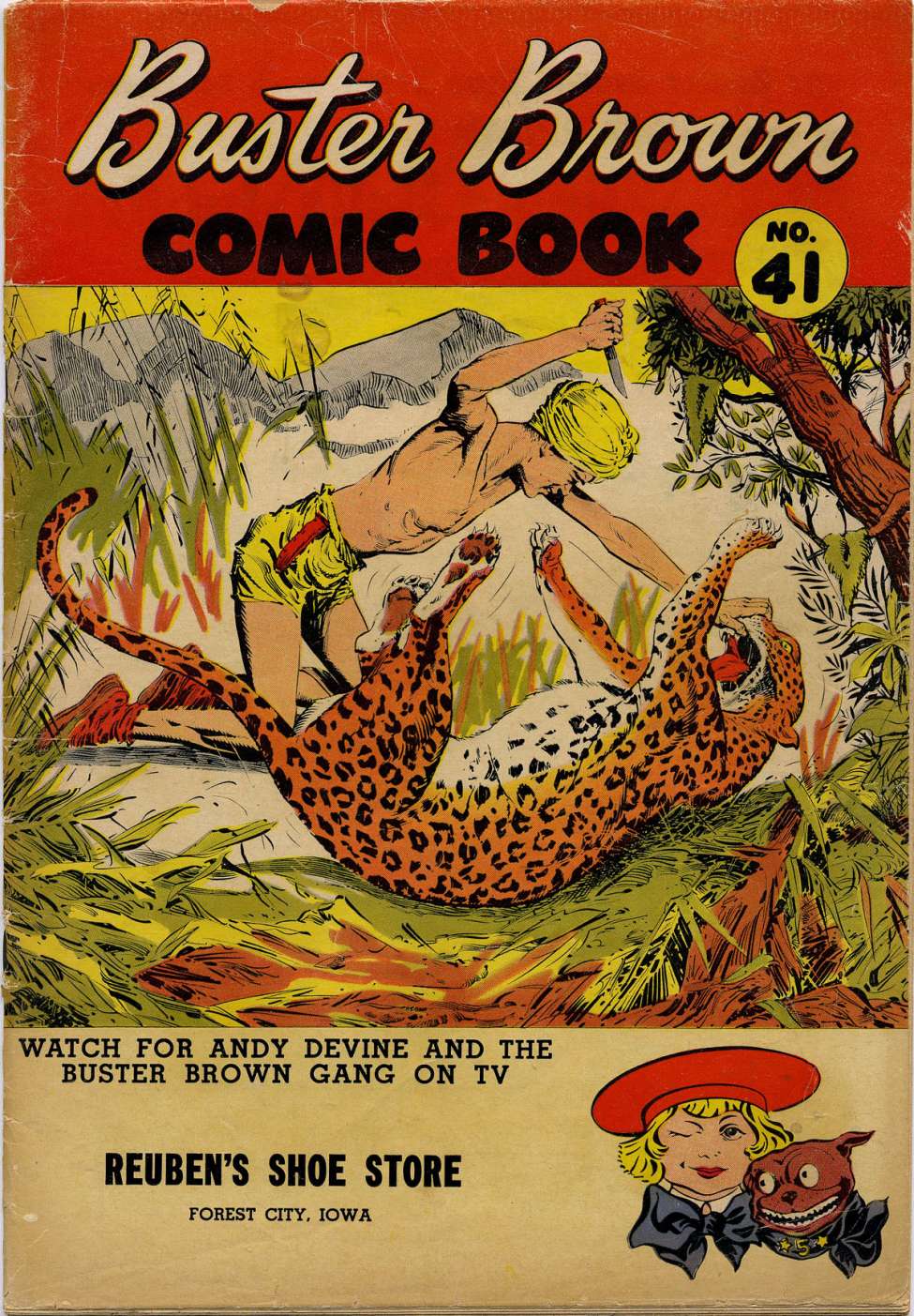 Comic Book Cover For Buster Brown 41