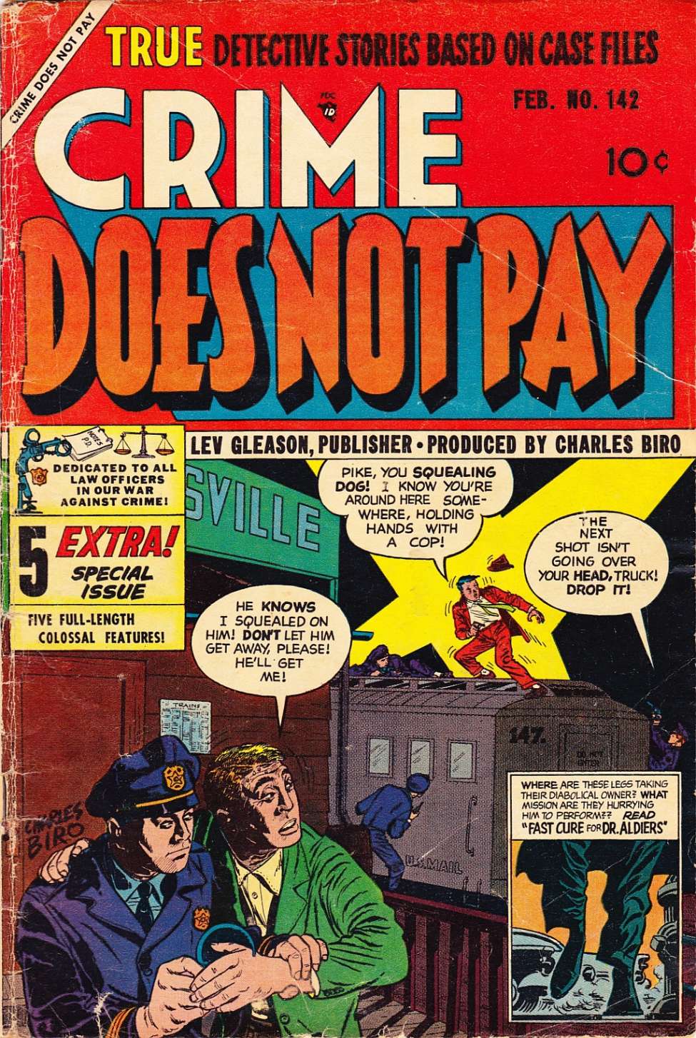Book Cover For Crime Does Not Pay 142