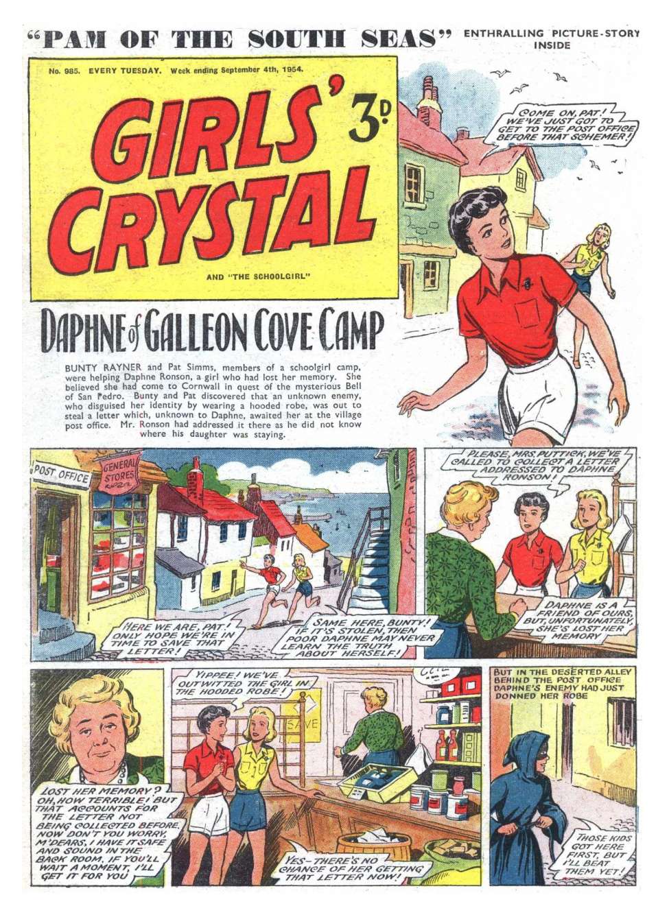 Comic Book Cover For Girls' Crystal 985