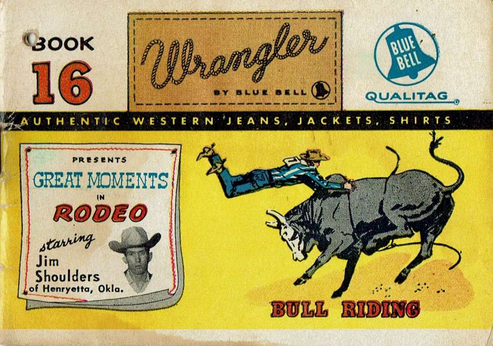 Book Cover For Wrangler Great Moments in Rodeo 16