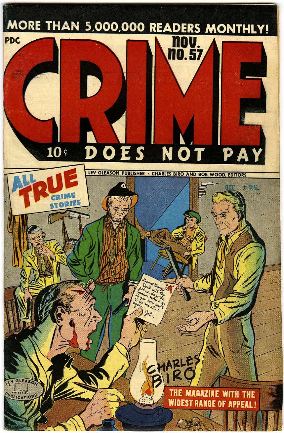 Book Cover For Crime Does Not Pay 57