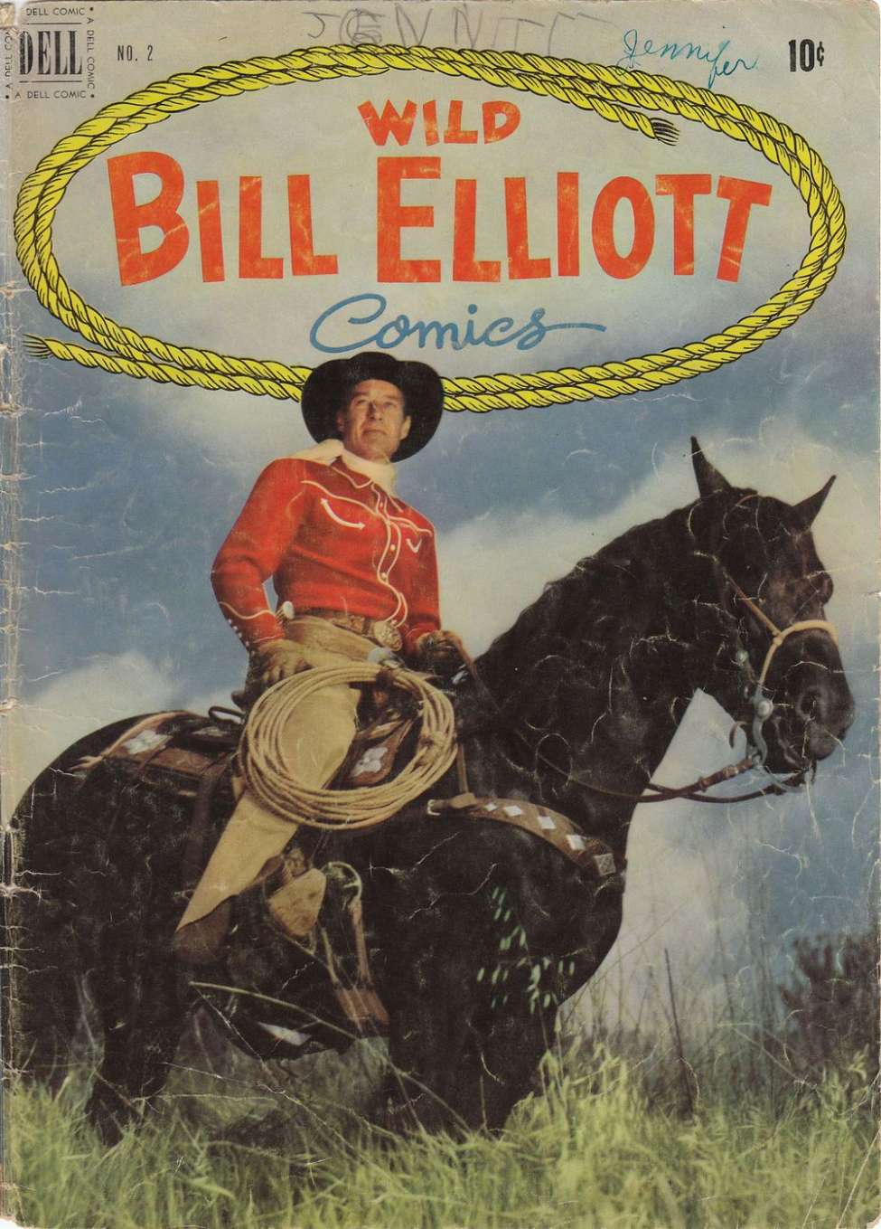 Comic Book Cover For Wild Bill Elliott 2