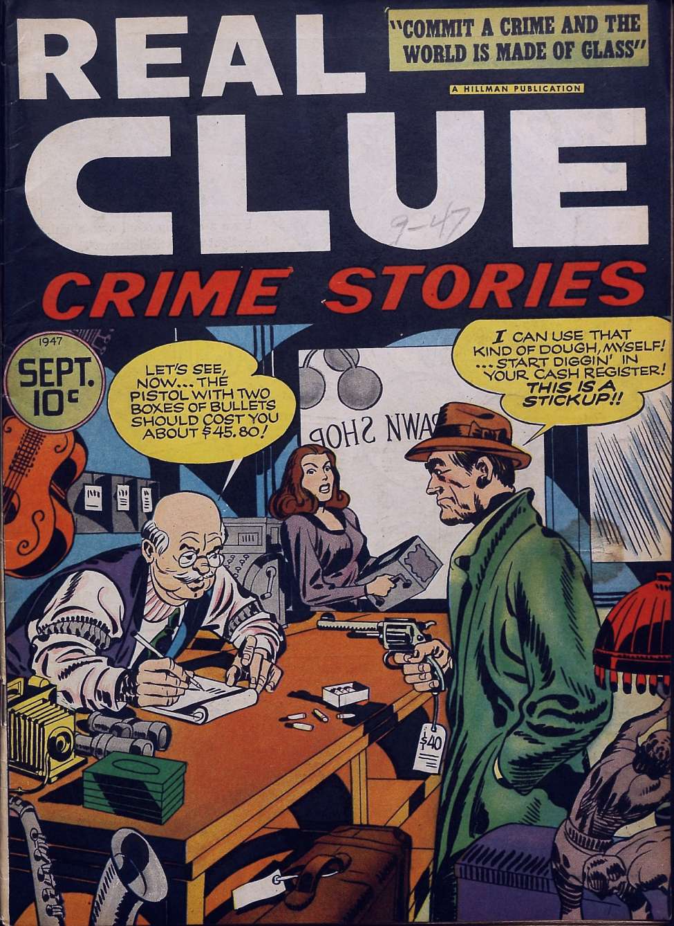 Book Cover For Real Clue Crime Stories v2 7