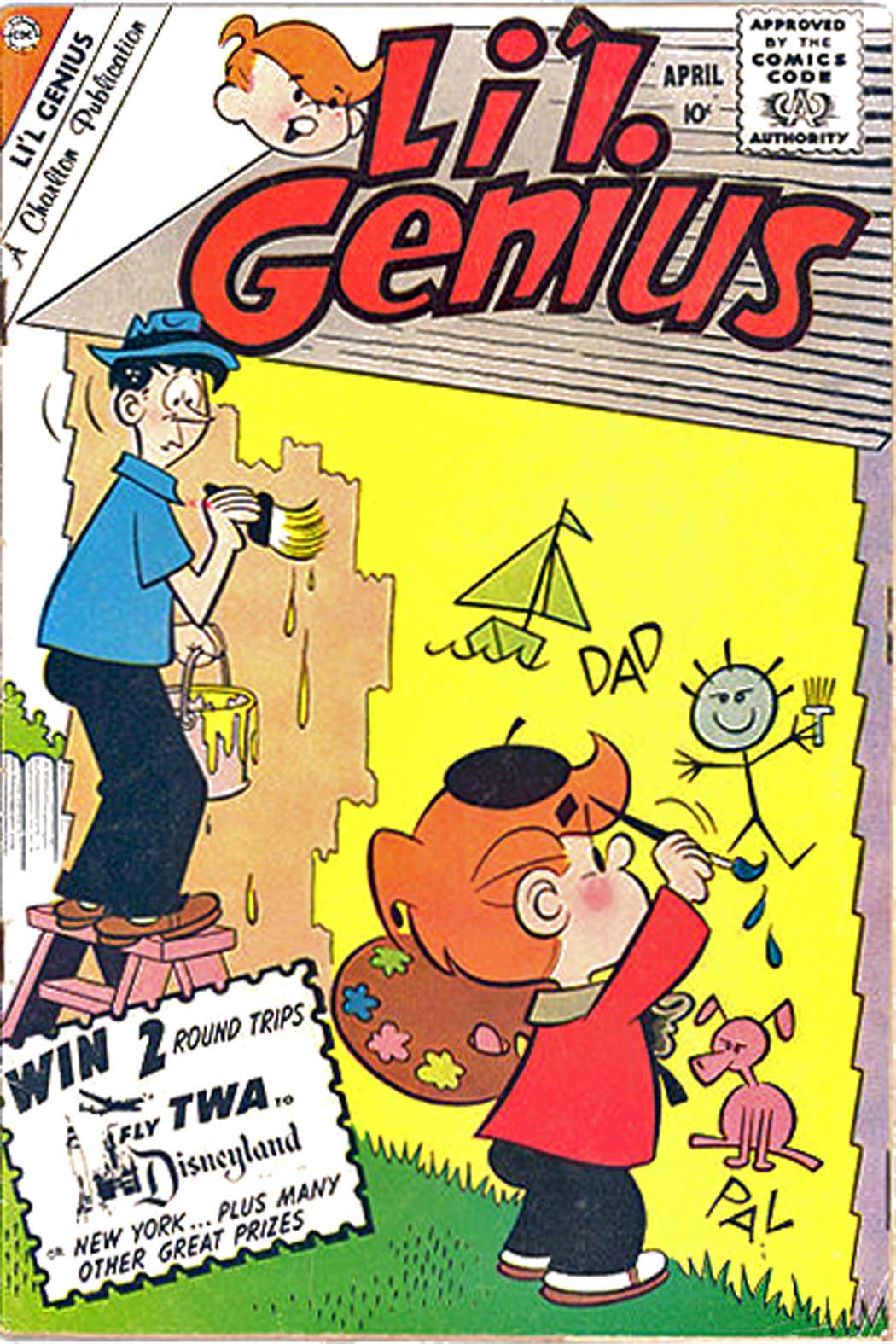 Comic Book Cover For Li'l Genius 26