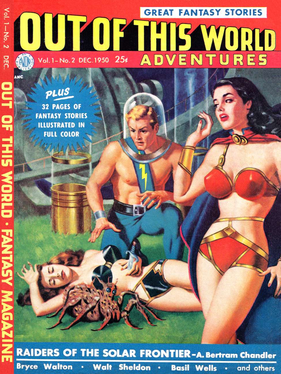 Comic Book Cover For Out of This World Adventures 2 - Version 1
