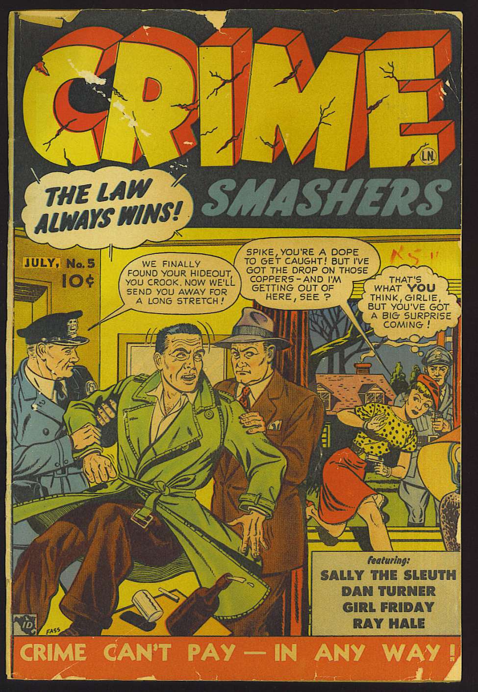 Book Cover For Crime Smashers 5
