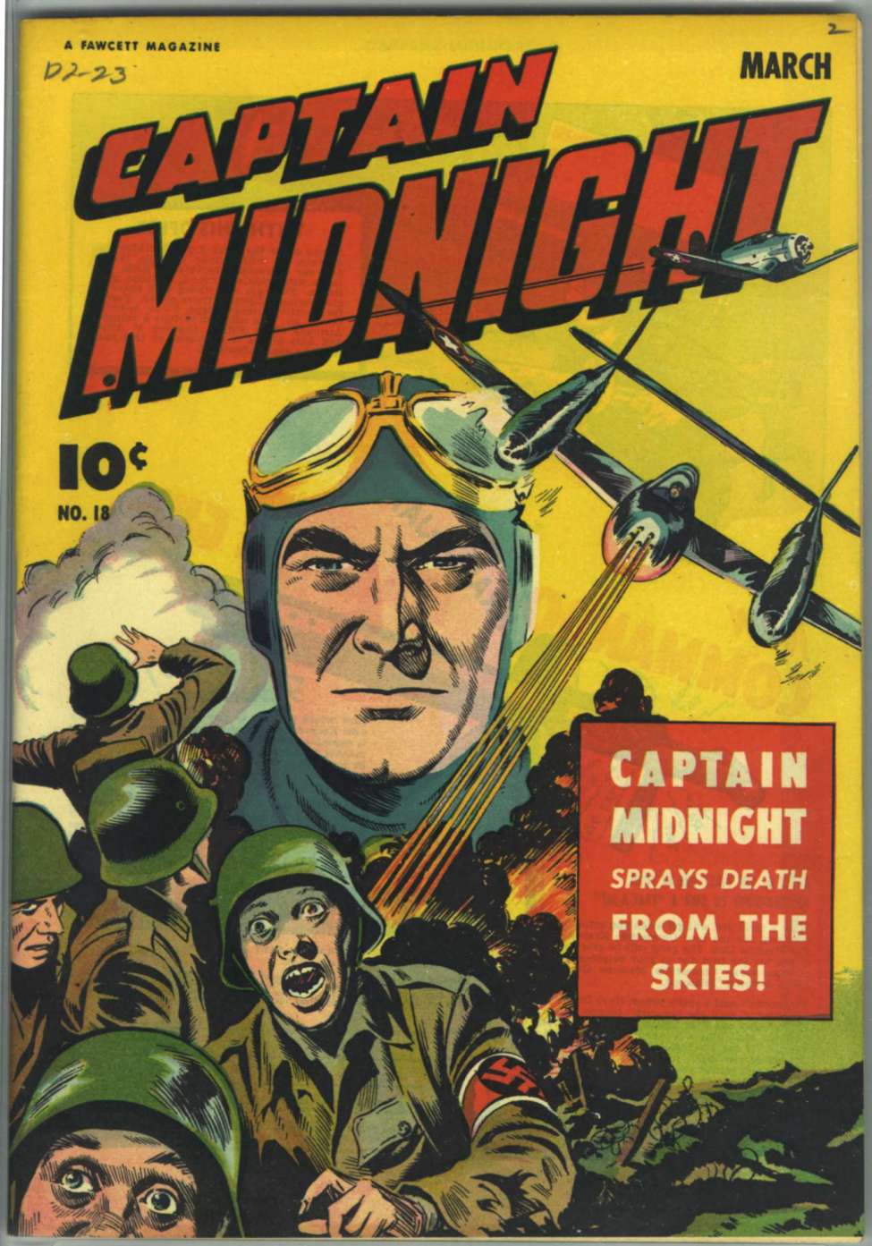 Comic Book Cover For Captain Midnight 18