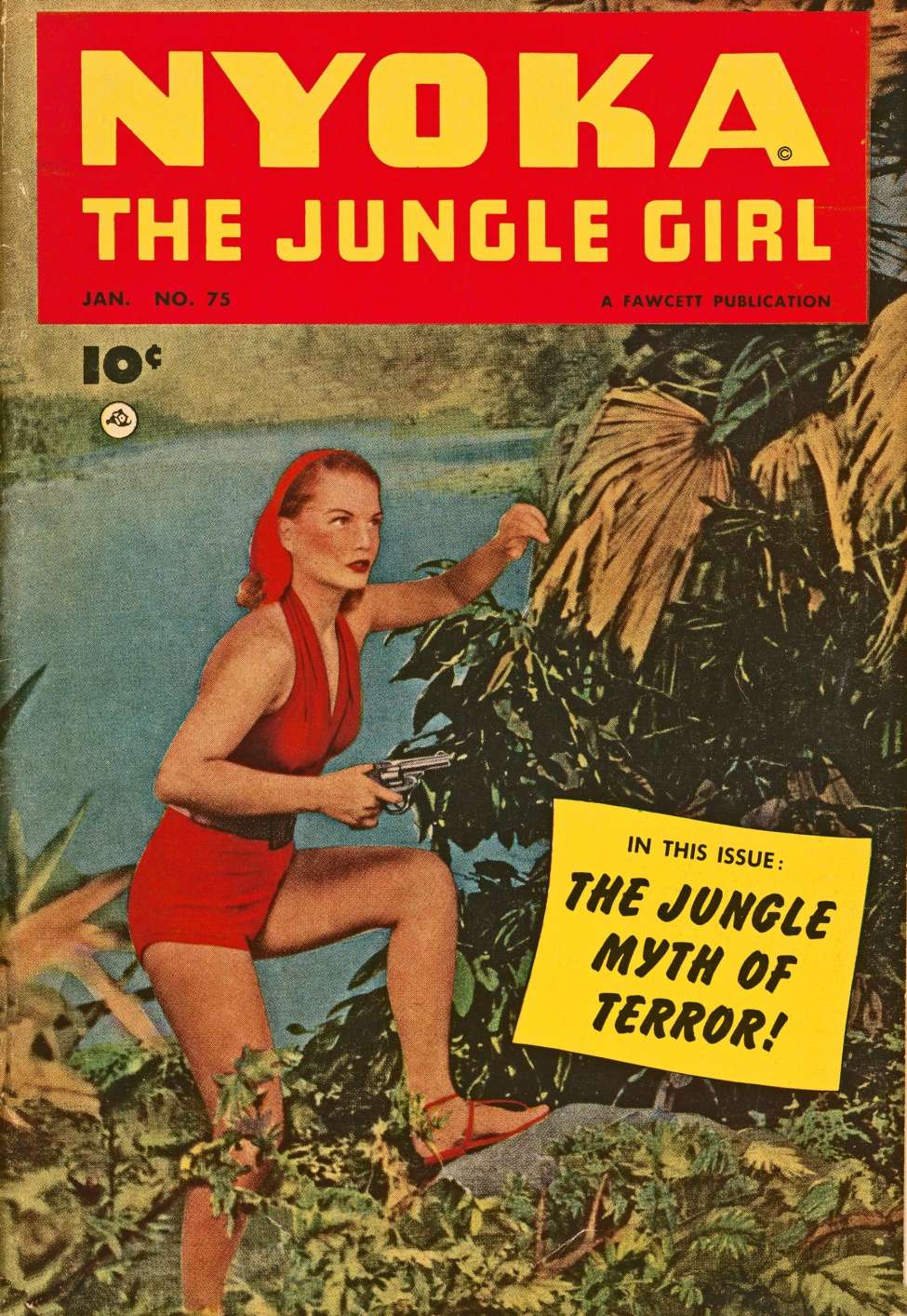 Book Cover For Nyoka the Jungle Girl 75 - Version 2