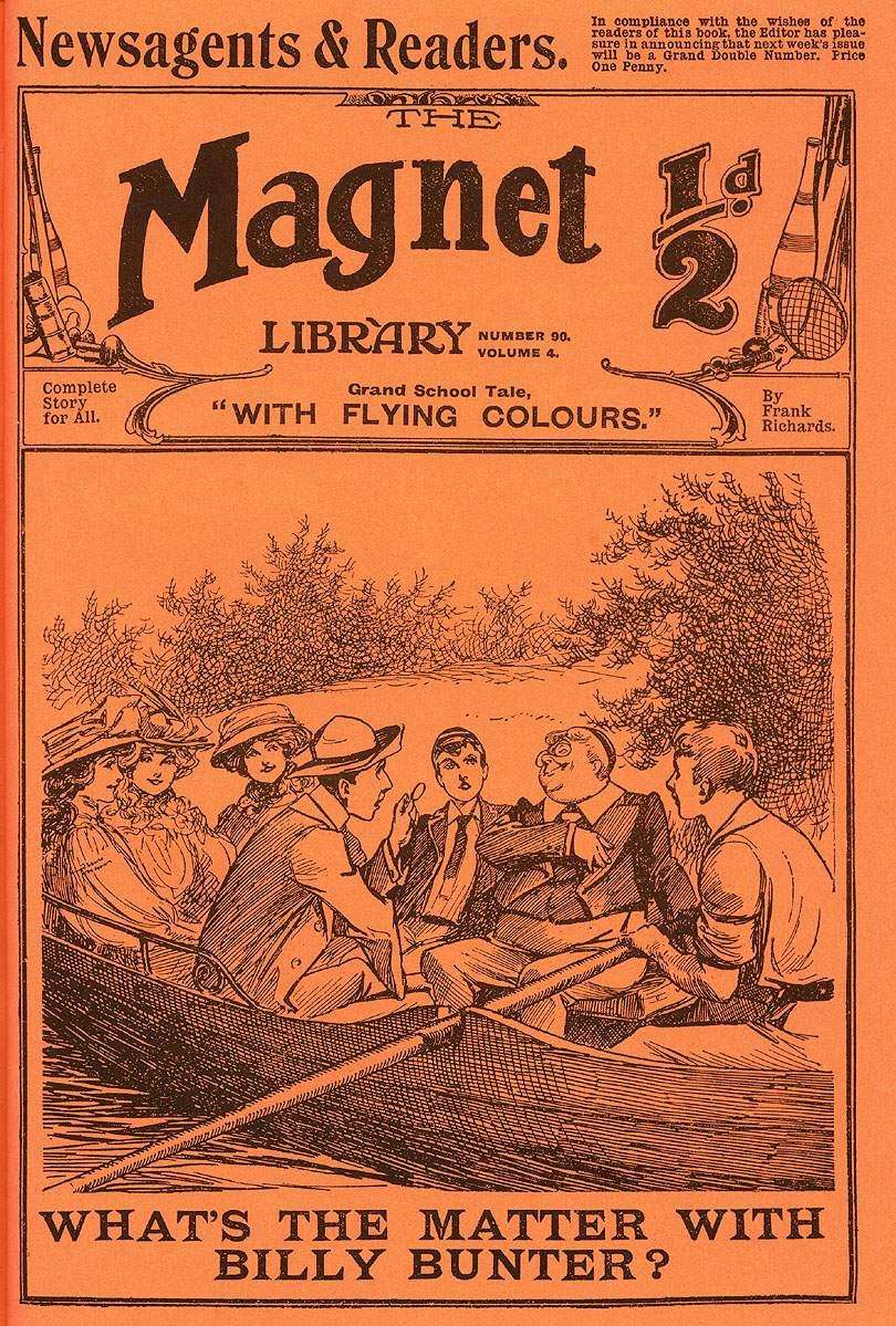 Comic Book Cover For The Magnet 90 - With Flying Colours
