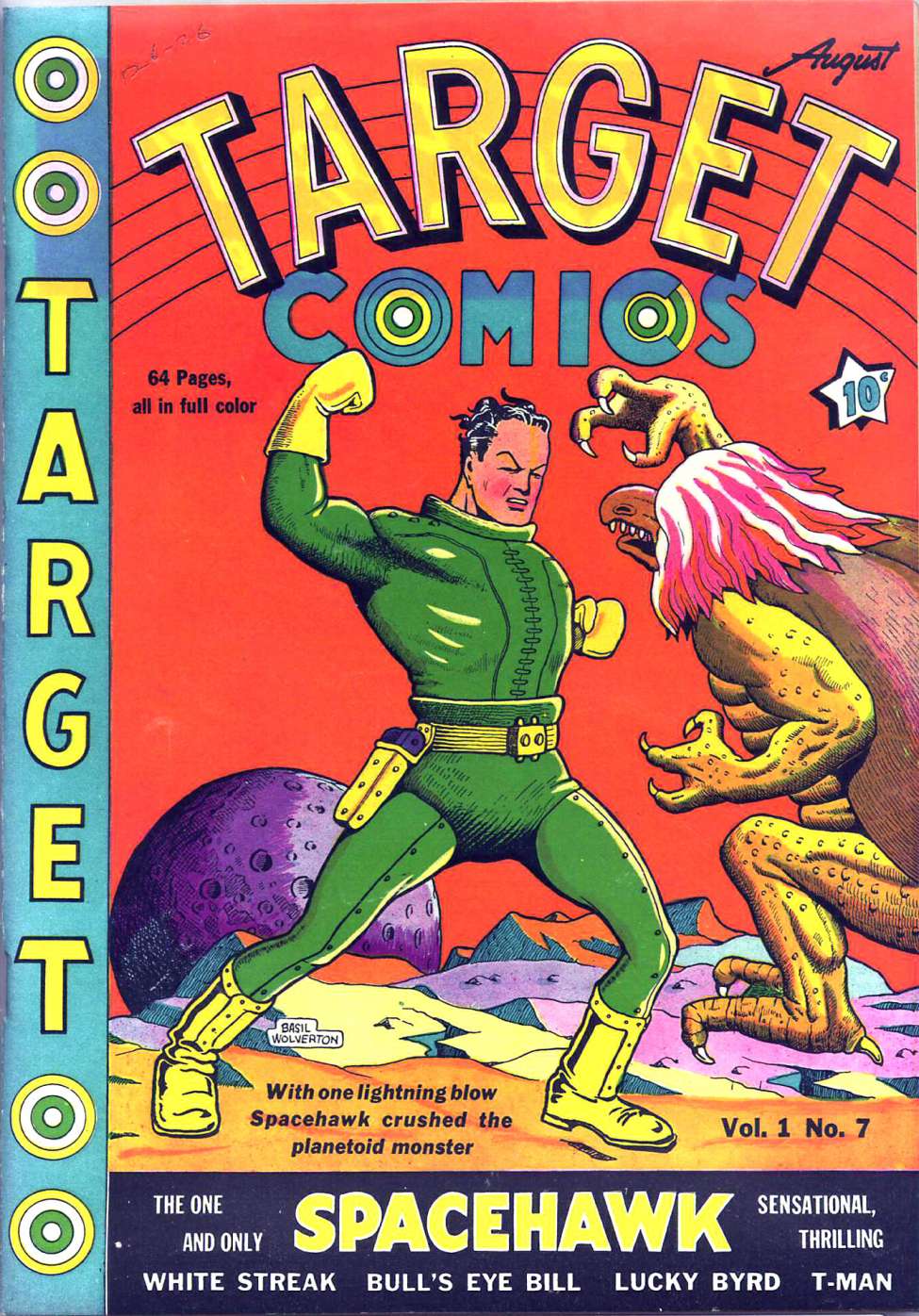 Comic Book Cover For Target Comics v1 7