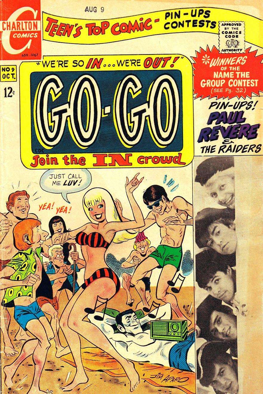 Comic Book Cover For Go-Go 9