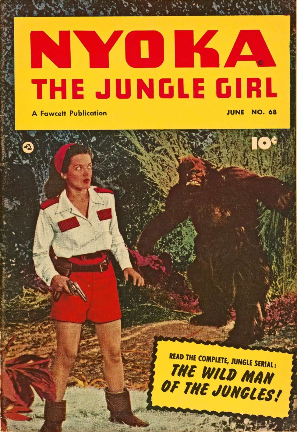 Book Cover For Nyoka the Jungle Girl 68 - Version 2