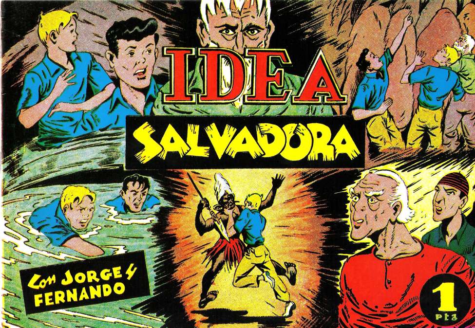 Comic Book Cover For Jorge y Fernando 77 - Idea salvadora