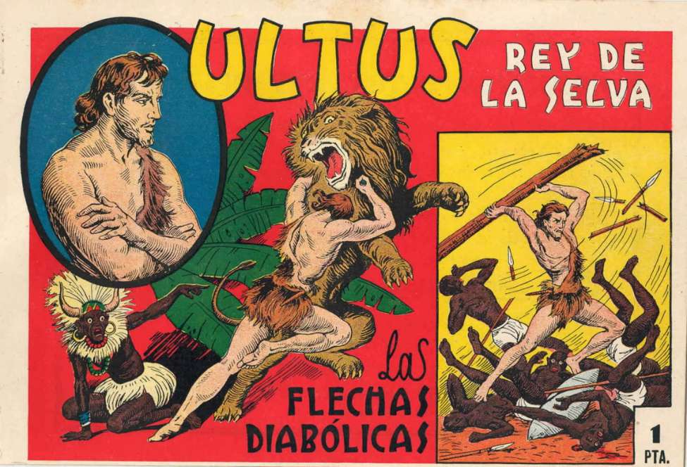 Comic Book Cover For Ultus 9/10 - Las Flechas Diabólicas