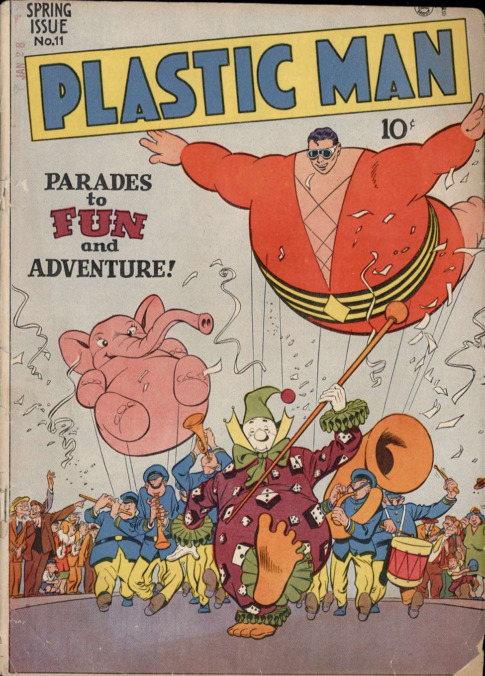 Book Cover For Plastic Man 11