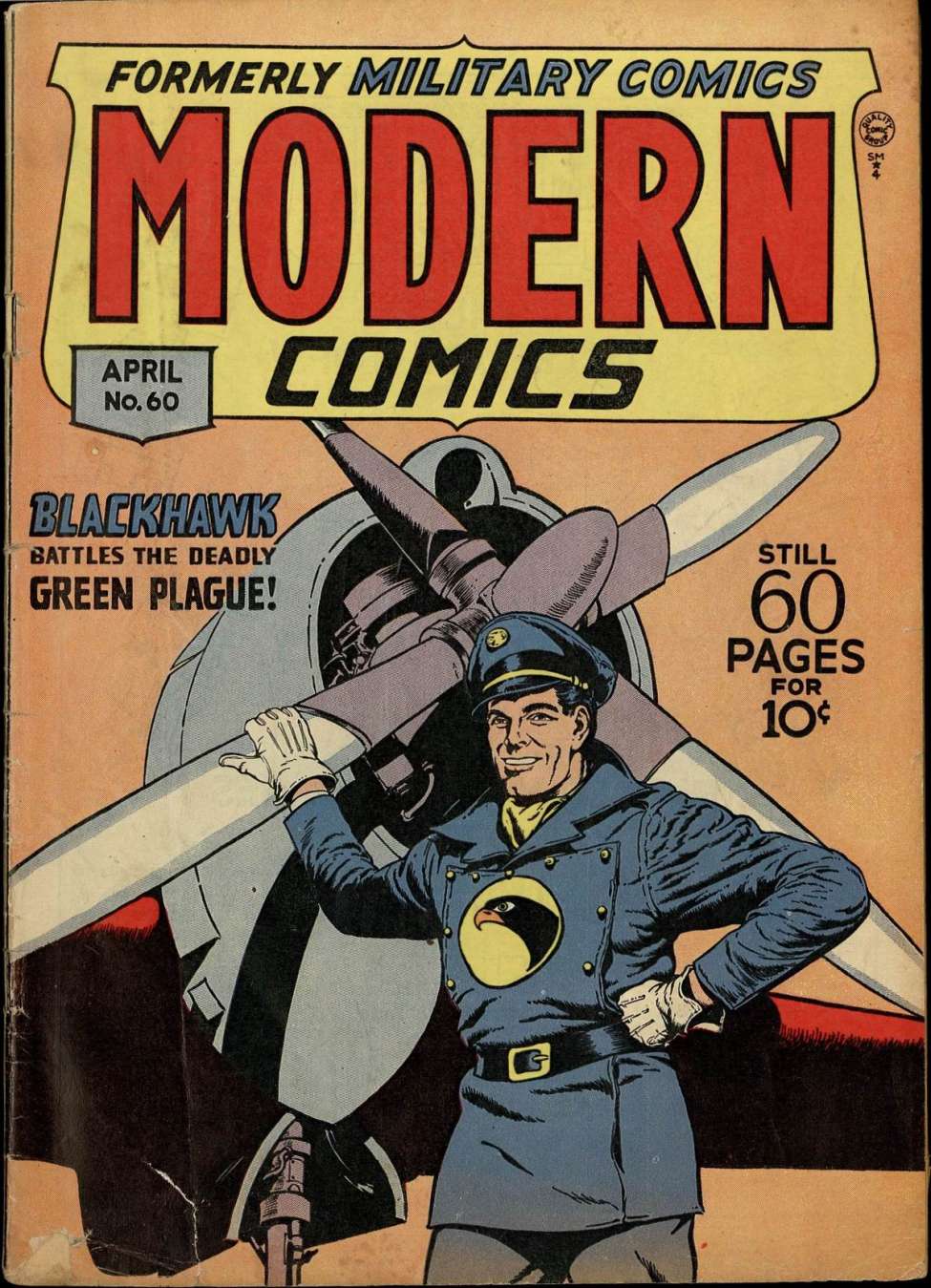 Comic Book Cover For Modern Comics 60
