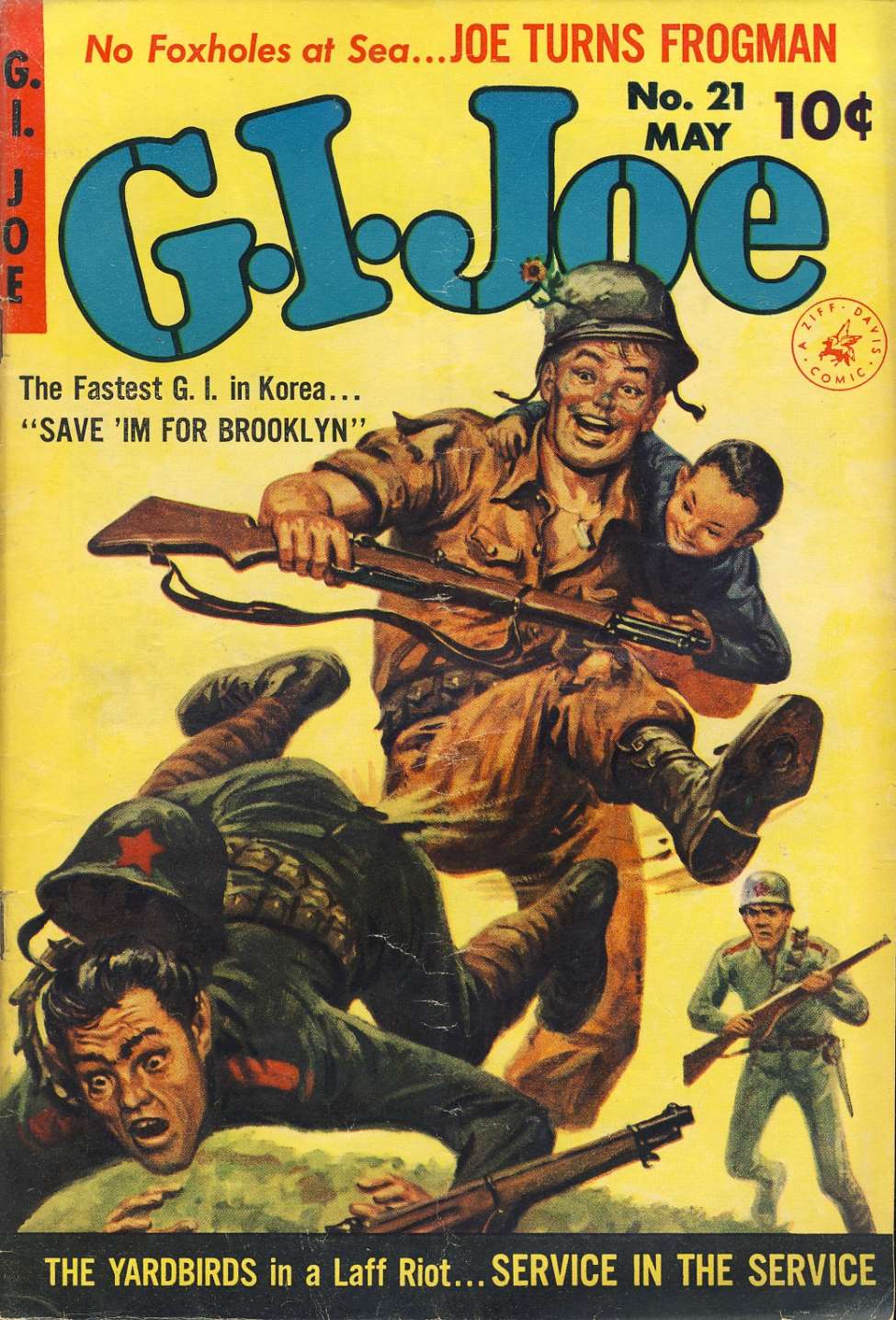 Comic Book Cover For G.I. Joe 21
