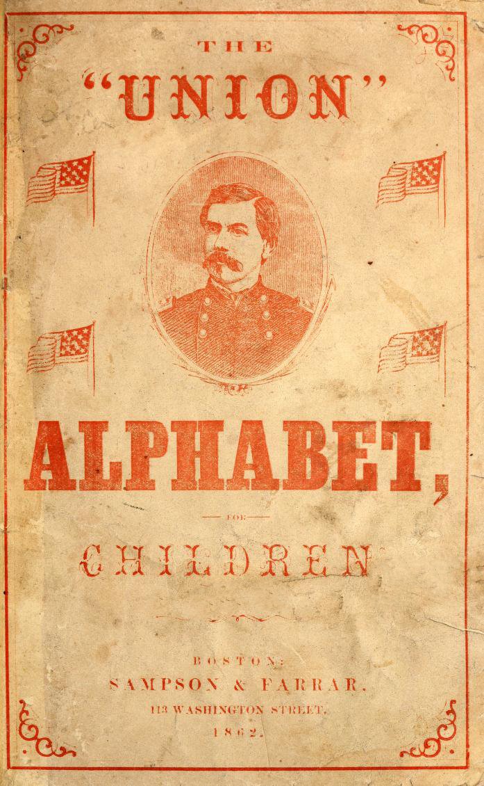 Comic Book Cover For The Union Alphabet for Children