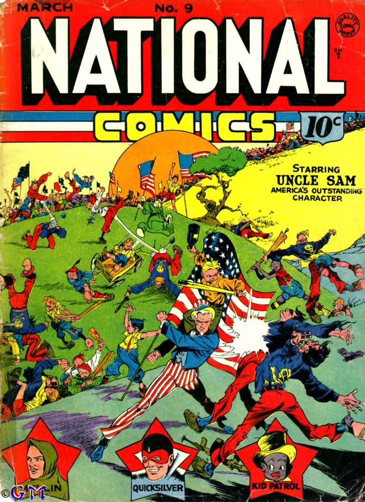 Comic Book Cover For National Comics 9 - Version 1