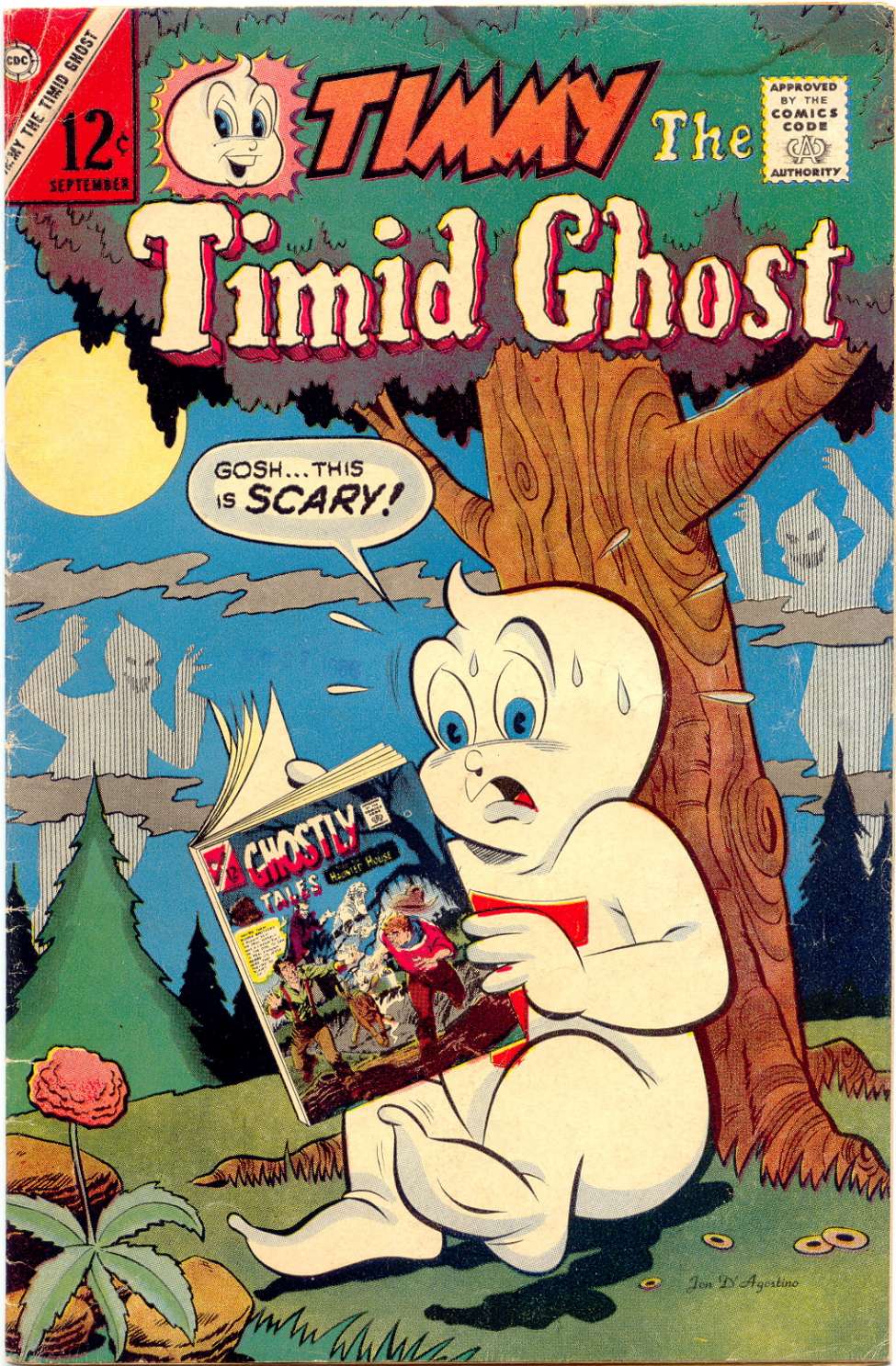 Book Cover For Timmy the Timid Ghost 45