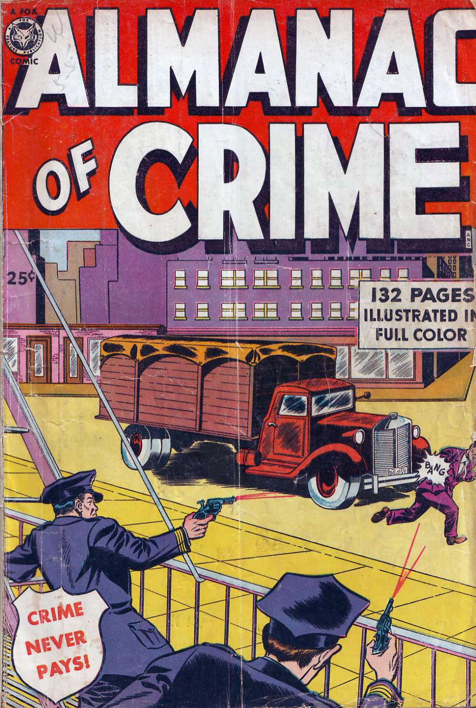 Comic Book Cover For Almanac of Crime 2