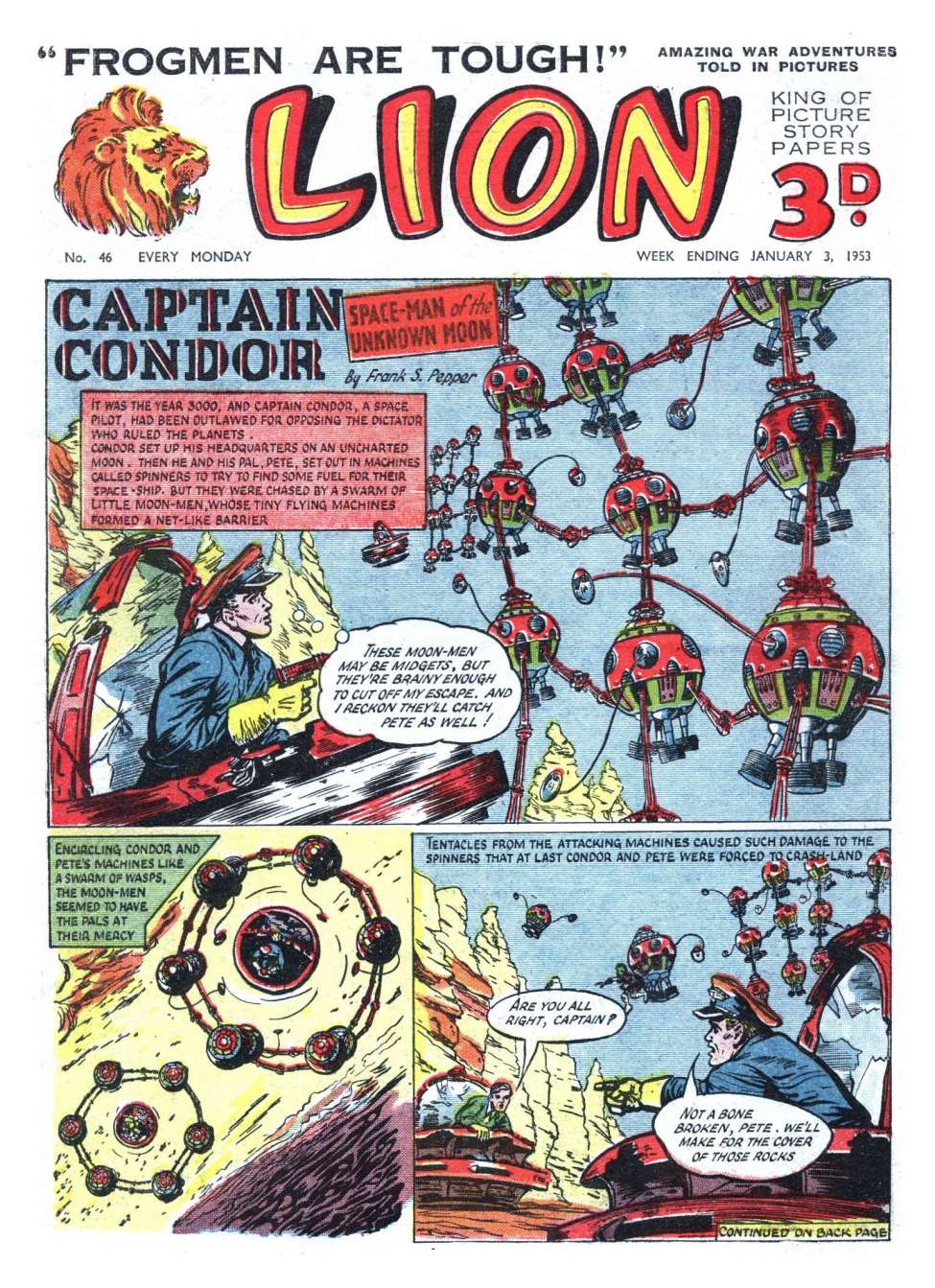 Comic Book Cover For Lion 46