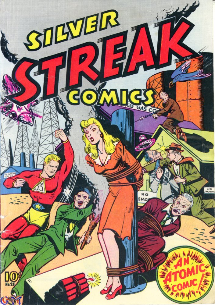 Comic Book Cover For Silver Streak Comics 23