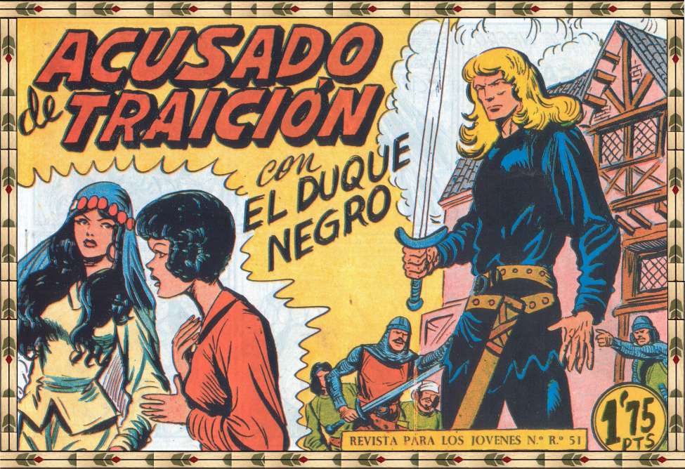 Comic Book Cover For El Duque Negro 18 - Acusado De Traición