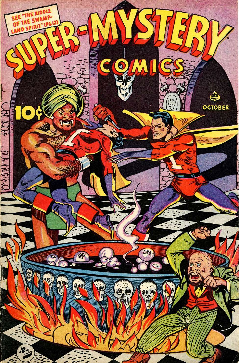 Book Cover For Super-Mystery Comics v5 2 - Version 1