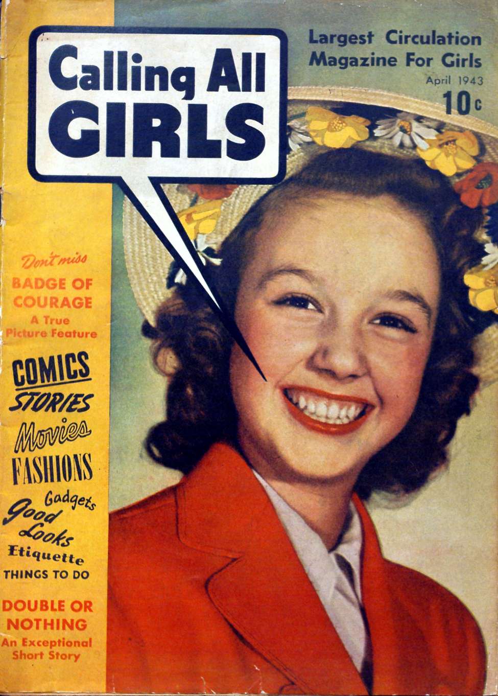 Comic Book Cover For Calling all Girls 17