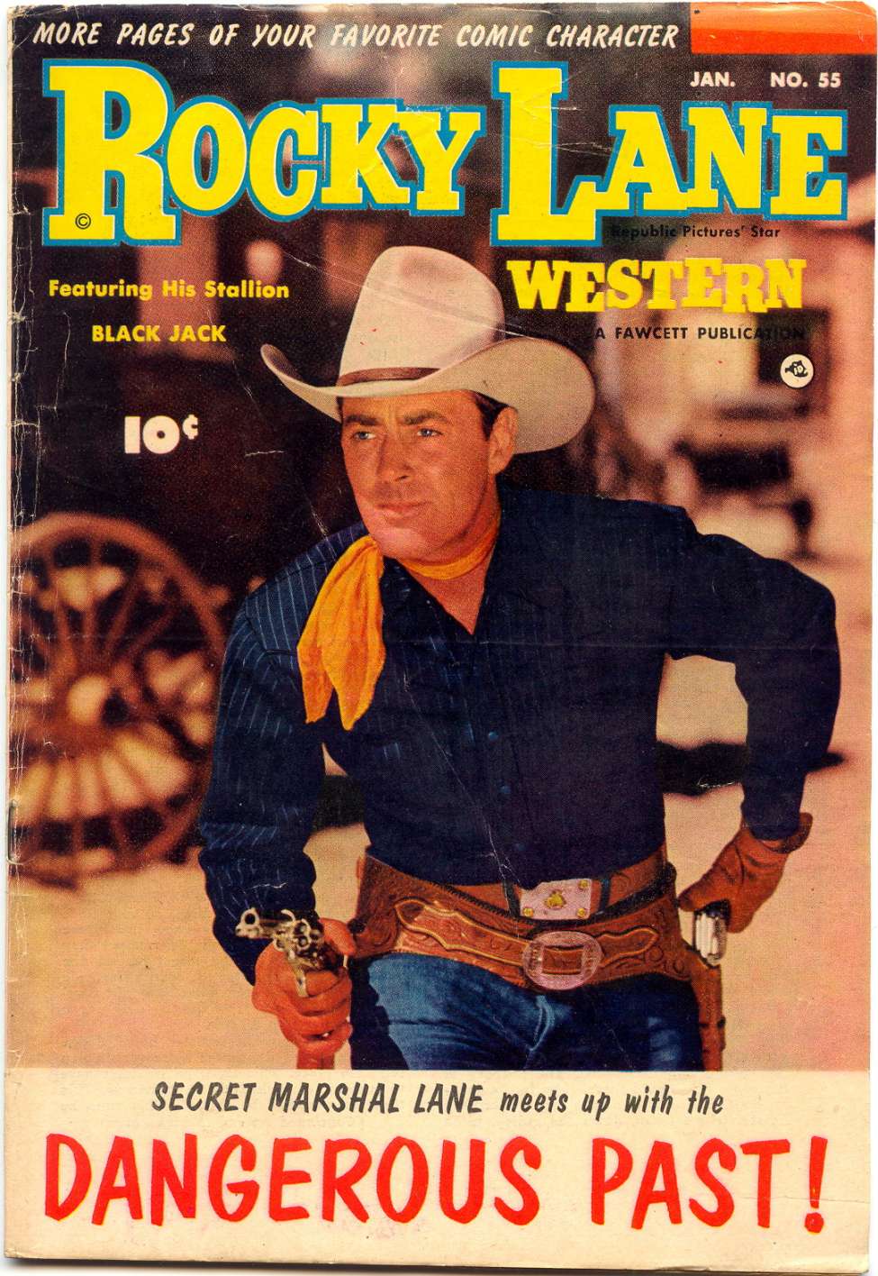 Book Cover For Rocky Lane Western 55