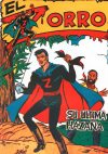 Cover For El Zorro 25 - Su Ultima Hazana