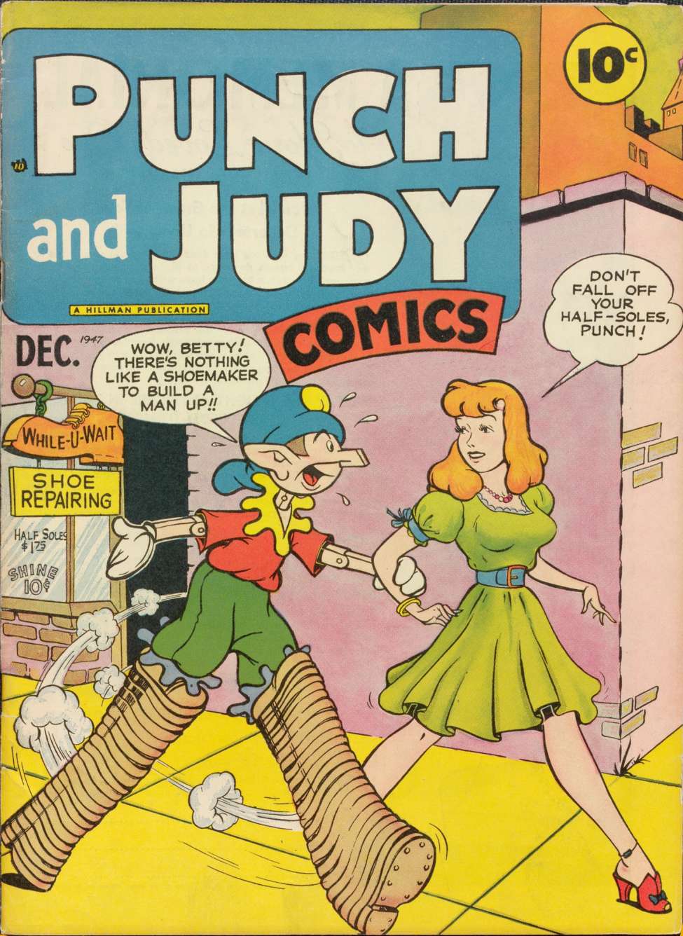 Comic Book Cover For Punch and Judy v3 2