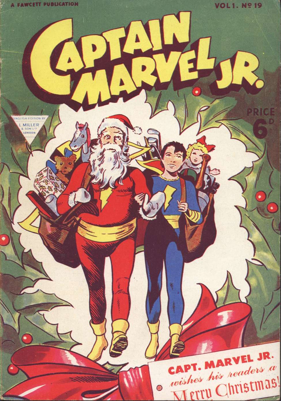 Comic Book Cover For Captain Marvel Jr. 19