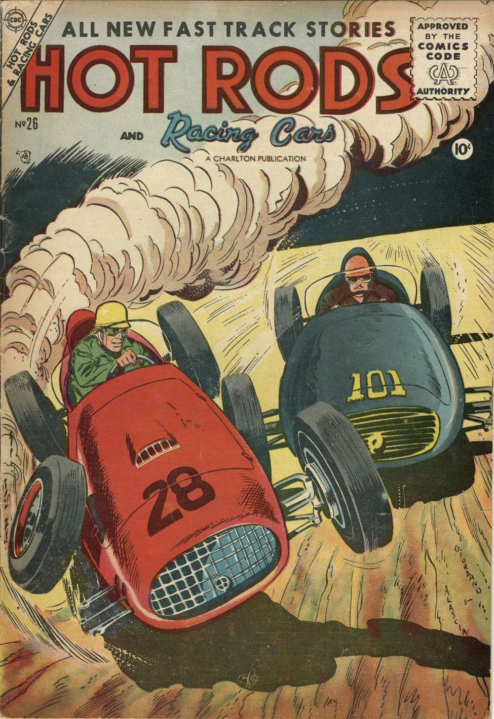 Book Cover For Hot Rods and Racing Cars 26