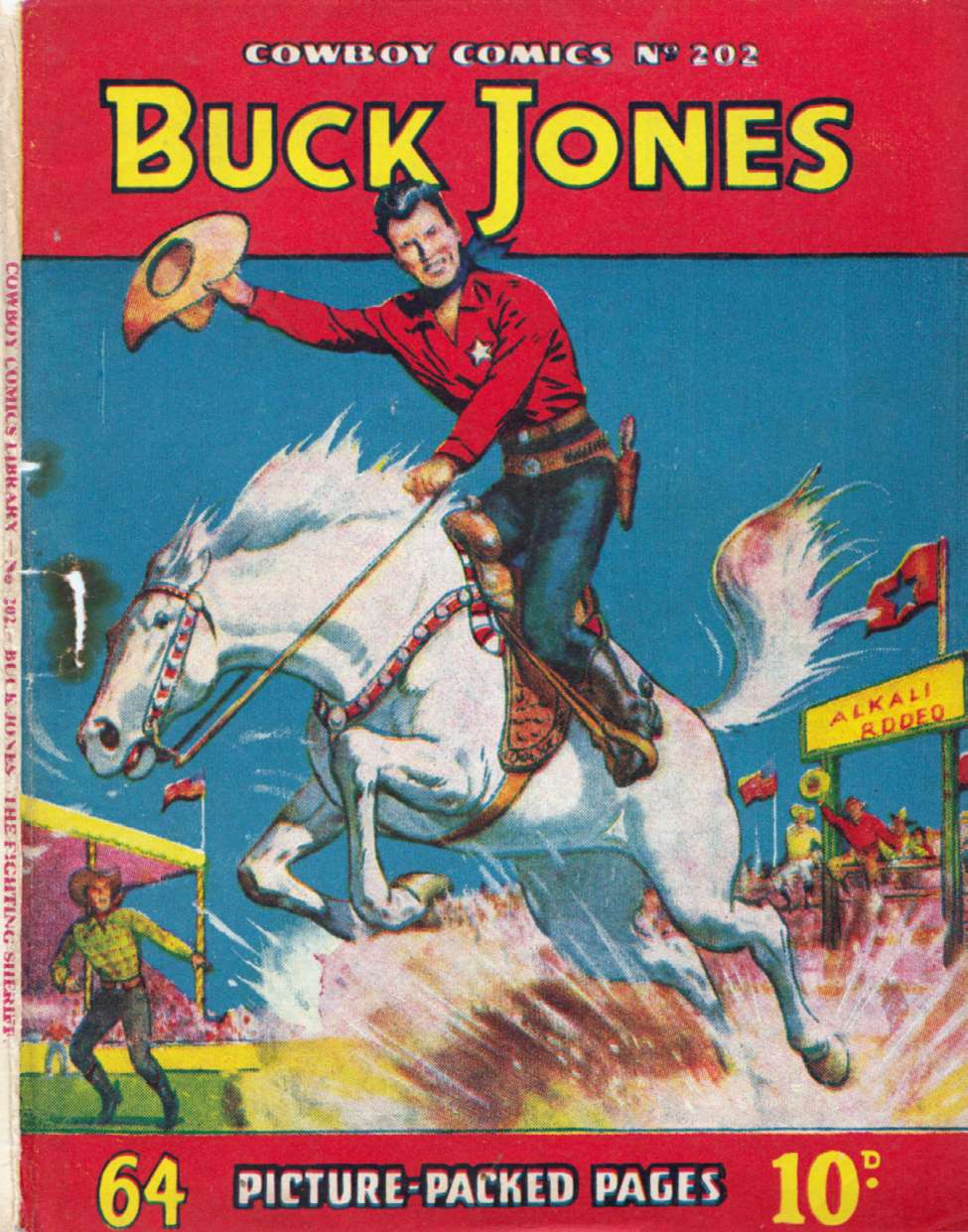 Book Cover For Cowboy Comics 202