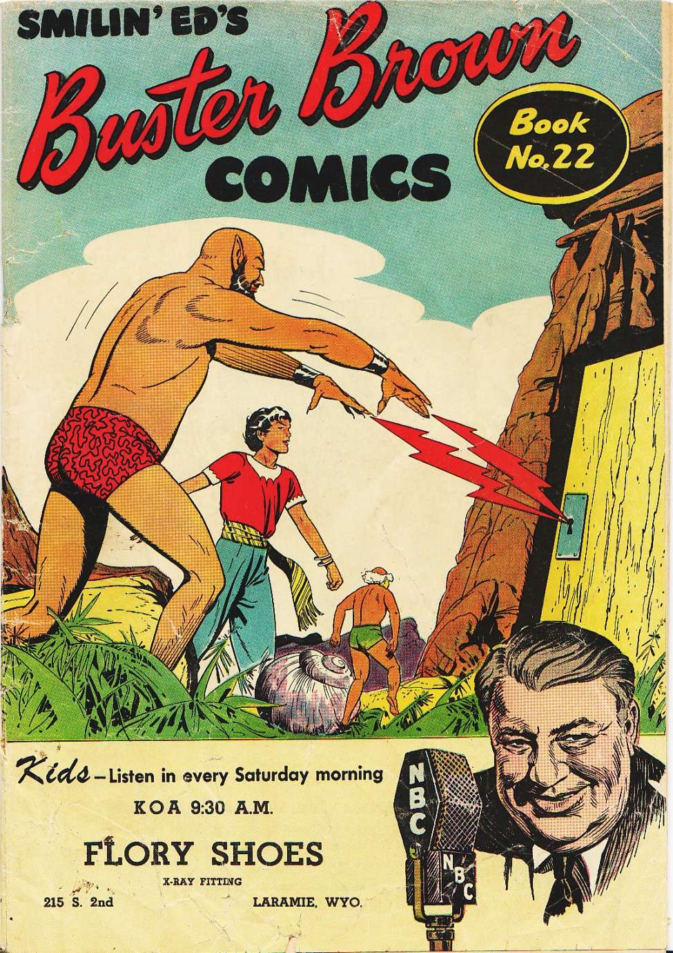 Comic Book Cover For Buster Brown 22