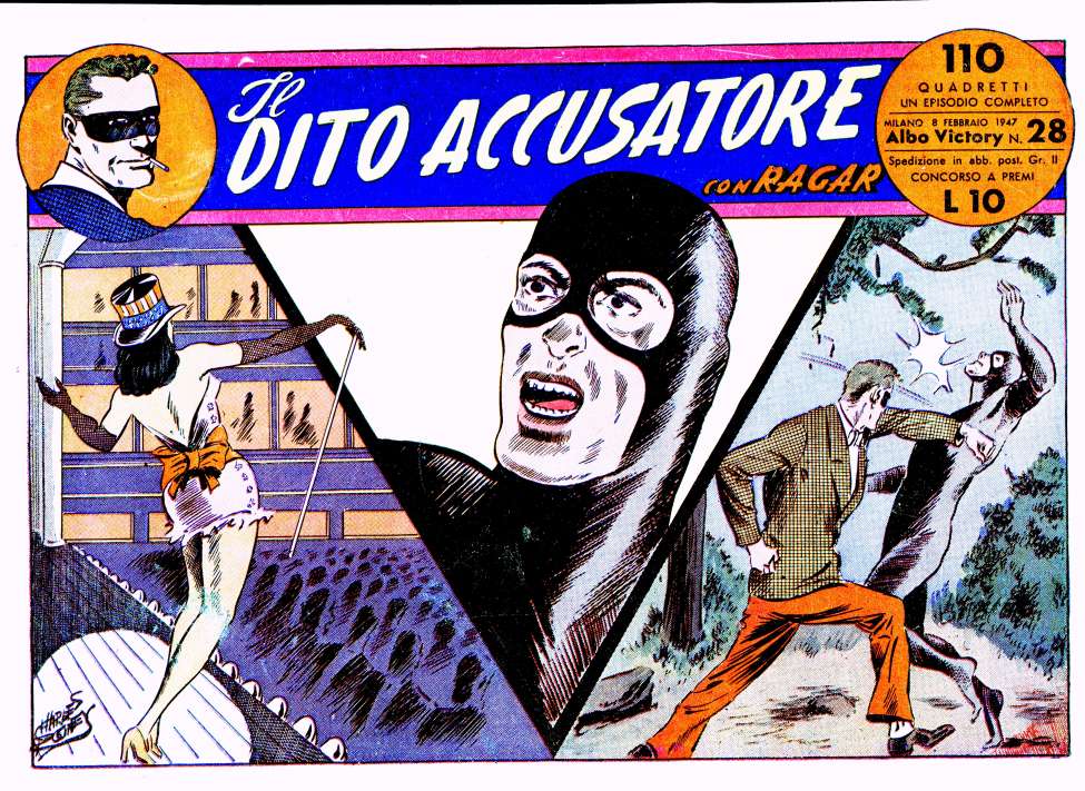 Comic Book Cover For Ragar 28 - Il Dito Accusatore