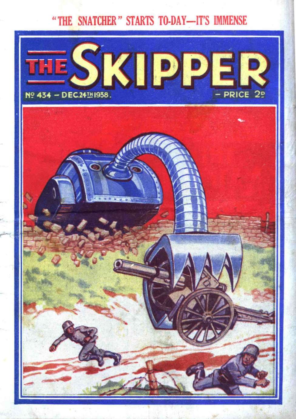 Comic Book Cover For The Skipper 434
