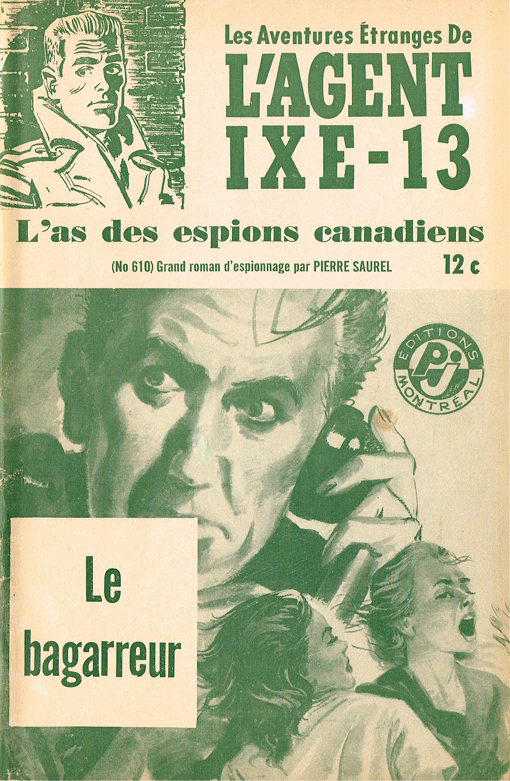 Book Cover For L'Agent IXE-13 v2 610 - Le bagarreur