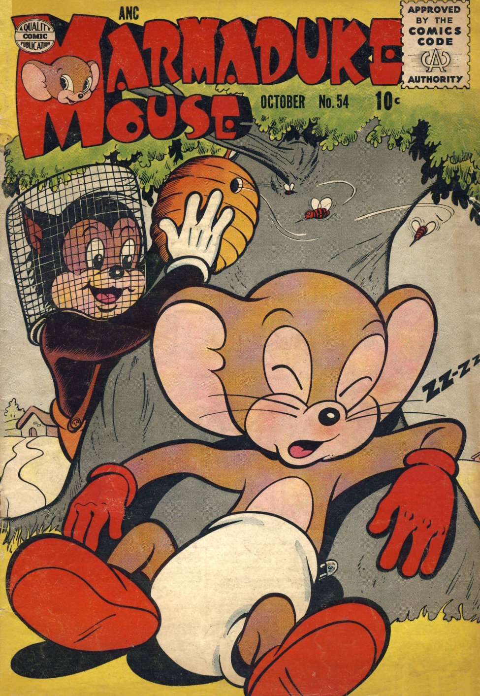 Comic Book Cover For Marmaduke Mouse 54