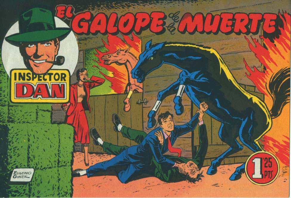 Book Cover For Inspector Dan 30 - El Galope de la Muerte